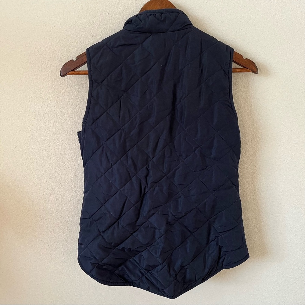 Modcloth Midnight Navy Blue Quilted Vest - Picture 4 of 4